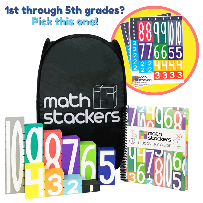 Math Thinker Learning System & 2 Mini Magnets Sets